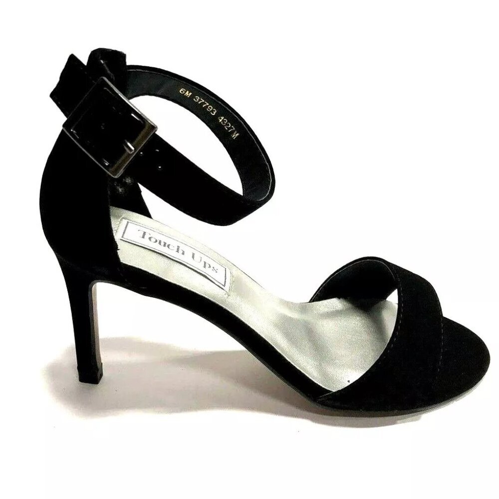 Touch Ups Shea Womens Black High Heels Size US6 M